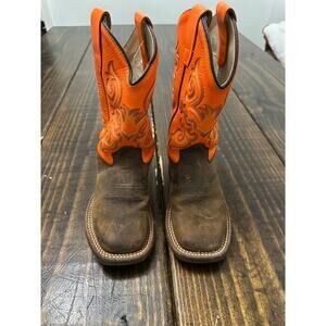 Old west kids western boots size 12D